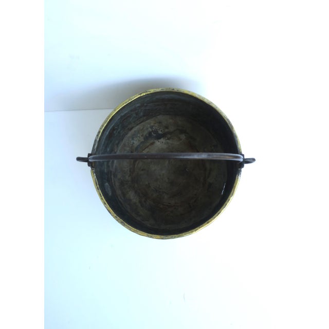 Dutch Brass Firewood Log Holder For Sale - Image 10 of 12