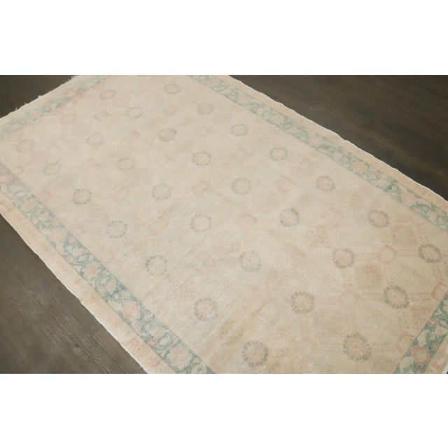 Vintage Hamedan Accent Rug, 4'6'' X 7'4'' For Sale - Image 4 of 9