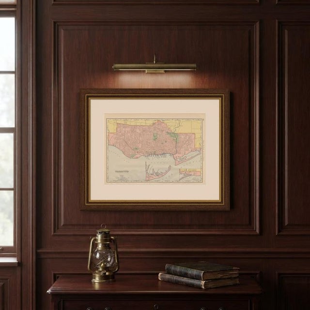 Antique Map of Toronto with Queens Park by Rand McNally, 1899 For Sale - Image 10 of 12