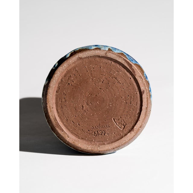 Ceramic Stoneware Model 6139 Vase from Michael Andersen & Son, Bornholm, Denmark, 1960s For Sale - Image 7 of 9