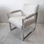 Adrian Pearsall Mid-Century Modern Flat Bar Chrome Armchairs by Adrian Pearsall for Comfort Designs, USA, 1970s, Set of 2 For Sale - Image 4 of 14