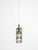 Mid-Century Modern Vintage Space Age Pendant Lamp in Glass and Nickel-Plated Metal by Temde, 1960s For Sale - Image 3 of 18