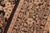 Textile Art Nouveau 1990's Pak-Persian Black/Green Wool Rug - 5'11'' X 9'1'' For Sale - Image 7 of 9