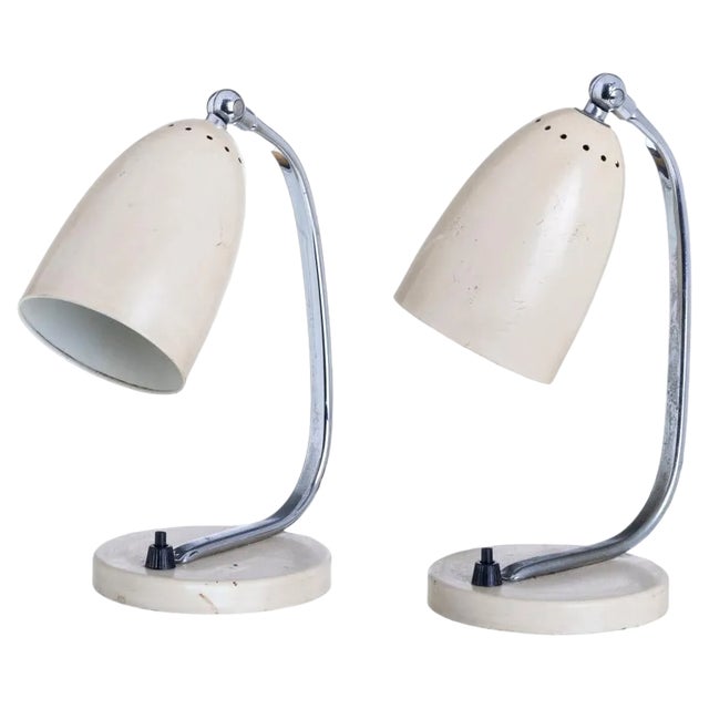 20th Century Vintage Desk Lamps, Europe, Set of 2 For Sale
