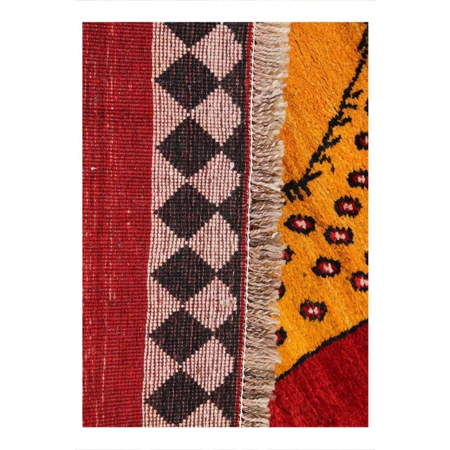 Pasargad Hand Knotted Shiraz Rug For Sale - Image 4 of 4