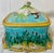 English Antique George Jones Covered Majolica Sardine Box Decorated With Shells and Seaweed - Made in England - Circa 1860’s For Sale - Image 3 of 12