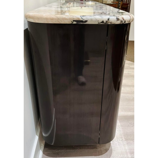 Modern Caracole Modern Marble Vena Sideboard For Sale - Image 3 of 7