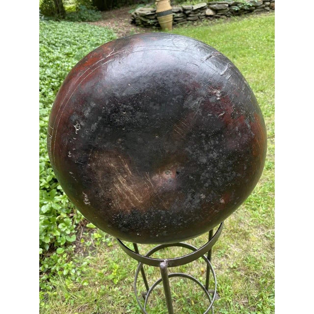 American Large Mid 20th Century Gourd With Incised Decorations For Sale - Image 3 of 9