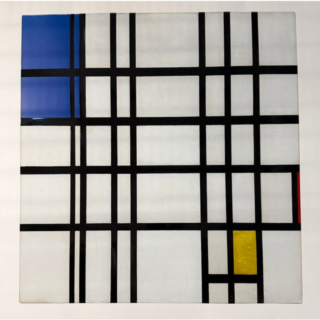 Piet Mondrian (1872–1944), Rhythmus aus geraden Linien, 1937/1942. Mondrian, a pioneering figure of modern art and a...