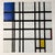 Piet Mondrian (1872–1944), Rhythmus aus geraden Linien, 1937/1942. Mondrian, a pioneering figure of modern art and a...