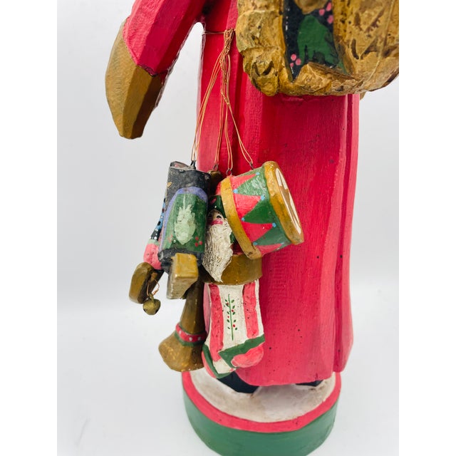 1992 Rare House of Hatten Old World Santa With Toys Chairish