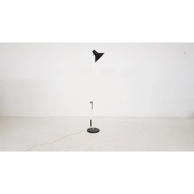 Dutch Floor Lamp by J.J. Hoogervorst for Anvia, 1950s For Sale - Image 3 of 15