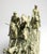 Gold Continental Gilt Metal Equestrian Hunt Group, Circa 1900 — Riders, Horses & Hounds on Green Onyx Base For Sale - Image 8 of 14