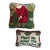 Christmas Needlepoint Pillow, Pair For Sale