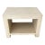 Set of 2 Kreiss Italian Travertine Caravelle End Tables For Sale
