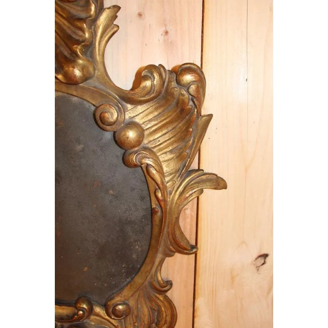 Italian Rococo 18th Century Mirror For Sale - Image 5 of 8