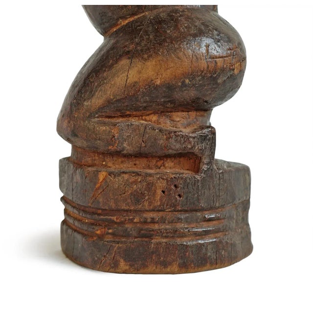 Vintage Songye Carved Wood Female Figure For Sale - Image 11 of 13