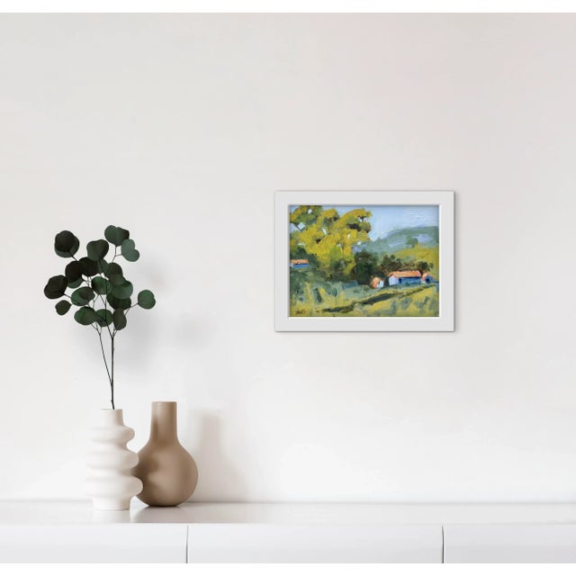 2020s Modern Impressionist Style Oil Painting Landscape For Sale - Image 5 of 9