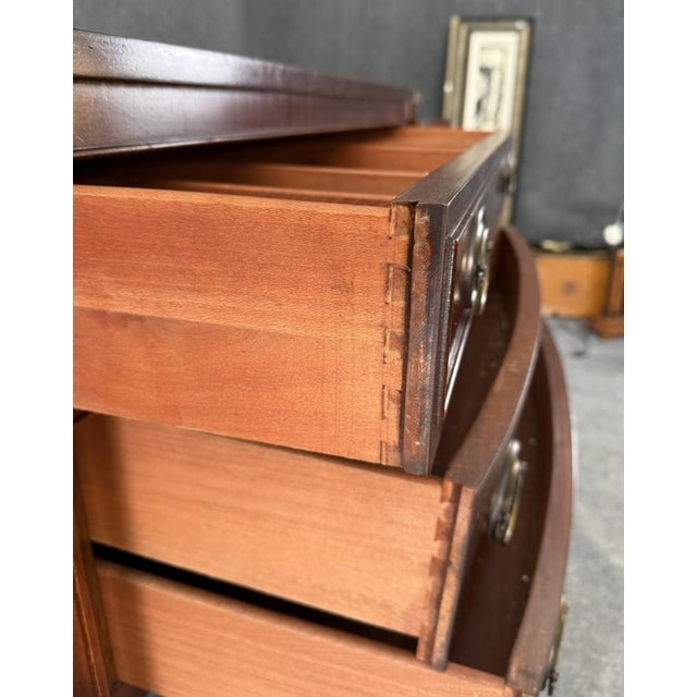 Vintage Flamed Mahogany Sideboard For Sale - Image 9 of 13
