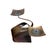 1970s xVintage Ferart Artisan Sculptural Metal Double Candle Holder For Sale - Image 5 of 7