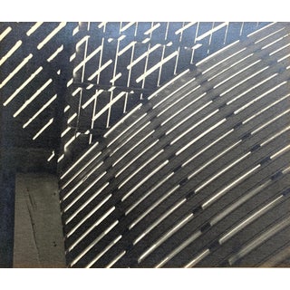 "Abstract Shadows" 1940s Black and White Abstract Photograph For Sale