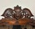 Wood Large Renaissance Revival Hardwood Mirror, Early 20th-Century For Sale - Image 7 of 16