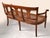 1970 Mid-Century Modern McGuire Attributed Solid Wood Caning Two-Seater Bench For Sale - Image 13 of 14