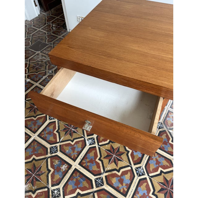 Black Standard Writing Desk by Pierre Guariche for Meurop, Belgium, 1960s For Sale - Image 8 of 16