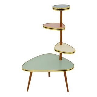 Vintage German Plant Stand, 1950s For Sale