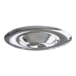 Afra & Tobia Scarpa 999 Pure Silver "ATS Bowl" for San Lorenzo, 1992 For Sale