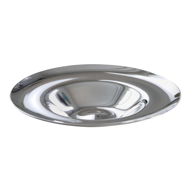 Afra & Tobia Scarpa 999 Pure Silver "ATS Bowl" for San Lorenzo, 1992 For Sale