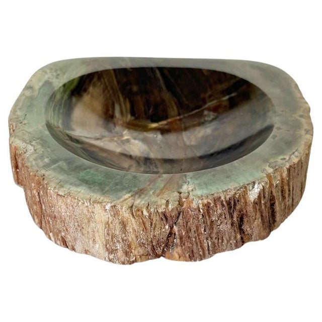 Brown Green Marble Ashtray, France, 1950s For Sale - Image 8 of 8