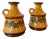 West German Mustard and Black Jugs from Strehla, 1964, Set of 2 For Sale