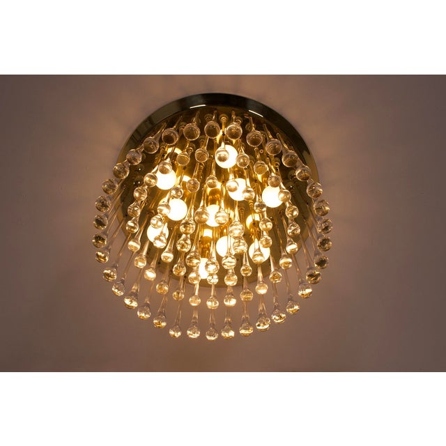 1970s Drop Ceiling Lamp in Murano by J.T Kalmar, 1970s For Sale - Image 5 of 11
