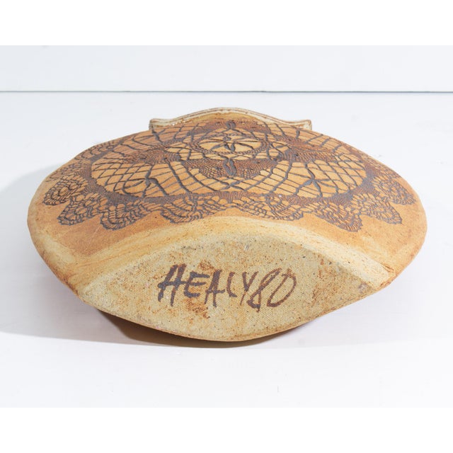 1980s Geoffrey Healy 1980 Studio Pottery Vase For Sale - Image 5 of 8