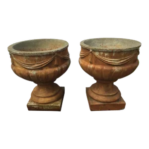 1980s Garden Urns - a Pair