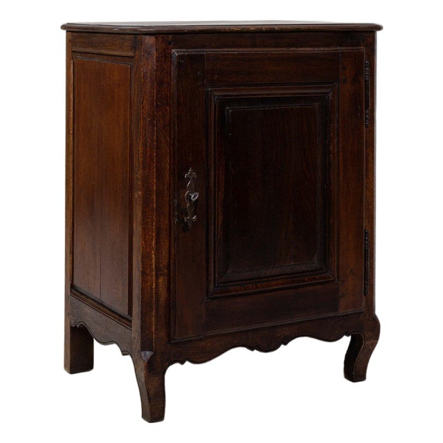 Early 19th Century France Louis XV Brown Wood Storage Cabinets & Cupboards For Sale