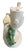 White Ugo Zaccagnini Italian Bird & Branch Ceramic Candelabra, Circa 1930s–40s For Sale - Image 8 of 17
