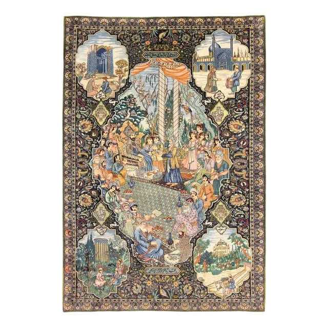 Middle Estern Tabriz Rug For Sale