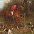 English Heading for Cover by Heywood Hardy Framed Oil Painting Print on Canvas, 11x14", Black and Gold Frame For Sale - Image 3 of 4