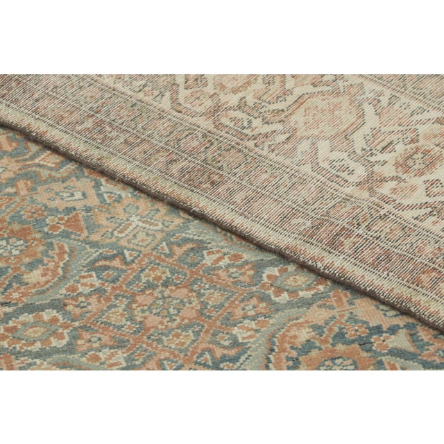 Antique Persian Malayer Rug With Ornate Colorful Floral Geometry - Rug & Kilim For Sale In New York - Image 6 of 6
