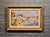 French Suzanne Eisendieck -1960s Cros-De-Cagnes Beach Scene Oil Painting For Sale - Image 3 of 13
