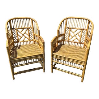 Pair of Brighton Pavilion Pagoda Chairs For Sale