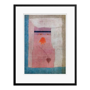 Paul Klee 'Arab Song' Archival Pigment Print Framed in Black Reproduction