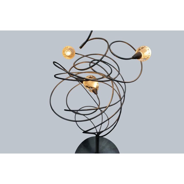 Sculptural Stainless Steel Light Object by Harco Loor, 1980s For Sale - Image 4 of 9