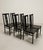 Vintage Laquered Dining Chairs, 1980s, Set of 6 For Sale - Image 4 of 16