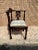 Late 20th Century Renaissance Style Walnut Corner Chair For Sale - Image 10 of 11