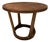 Lane Rhythm Walnut Round Drum Side Table Mid Century Modern For Sale
