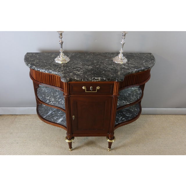 Louis XVI Style Buffet in Wood, 1800s For Sale - Image 9 of 16