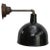 Paint Vintage Industrial Black Enamel & Cast Iron Wall Lamp For Sale - Image 7 of 7